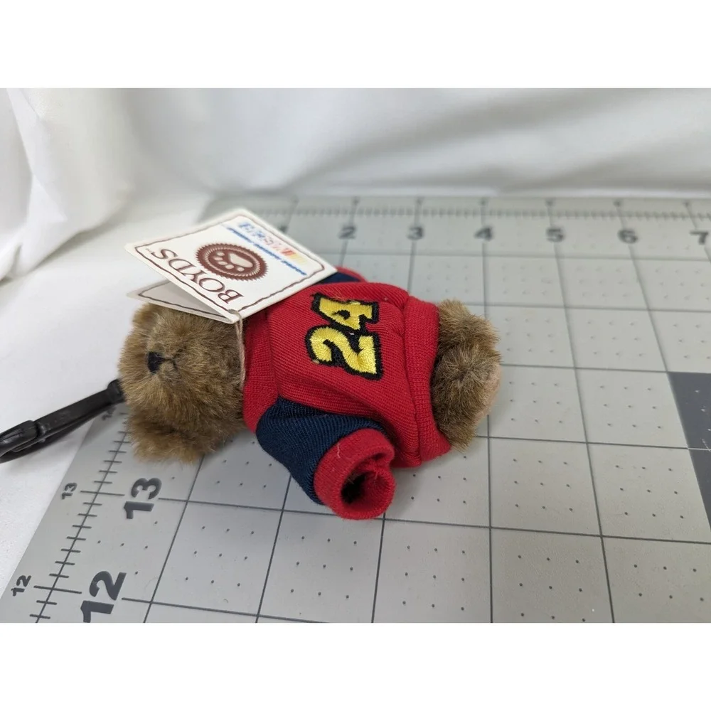 Boyds Bears Nascar Jeff Gordon Mini Plush‎ Clip On 4 Inch Stuffed Animal Toy